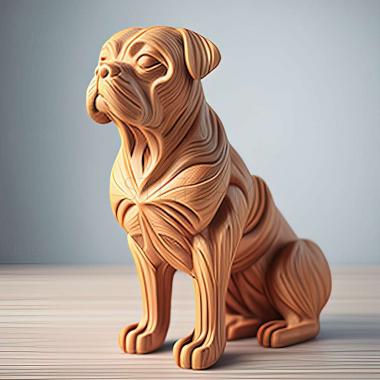 3D model Blondie famous animal (STL)